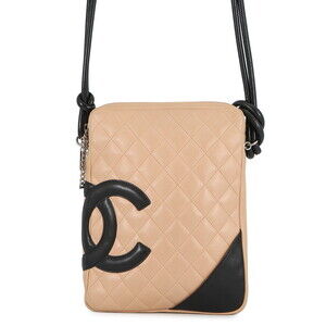 CHANEL Black Logo Shoulder Bag